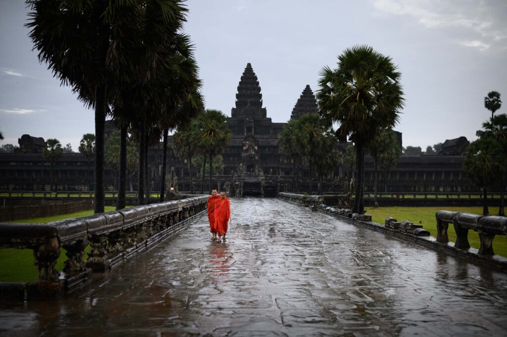 Angkor Wat, rainy season