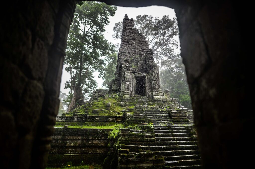 Beautiful rainy season, Cambodia