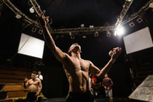 Circus backstage