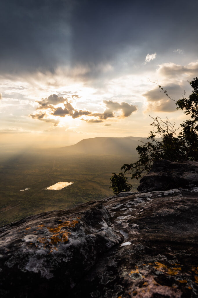 Sunset in Preah Vihear