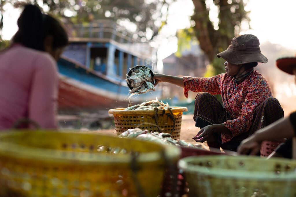 Fisherman Village in Cambodia