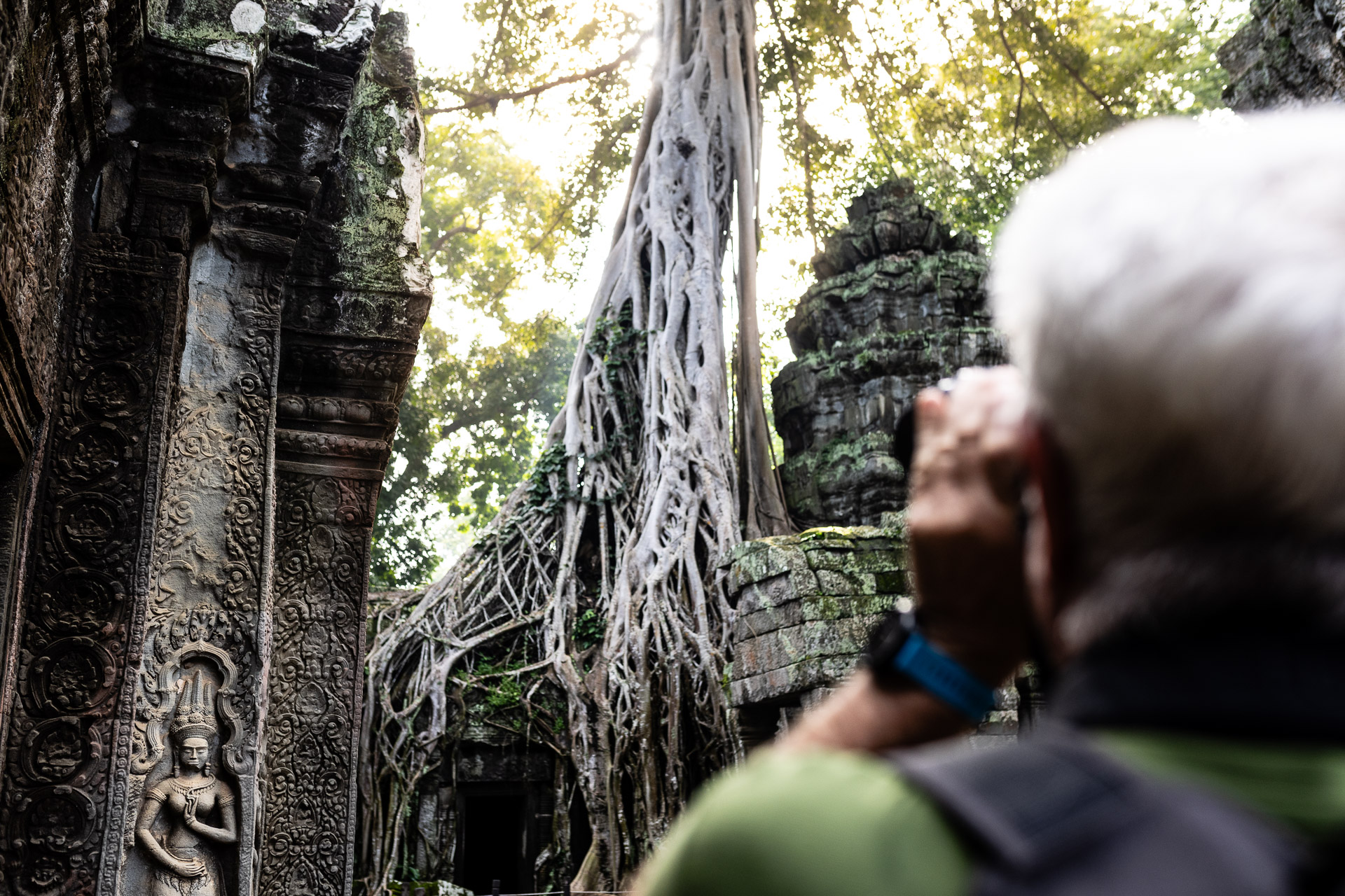 One of our guest in action