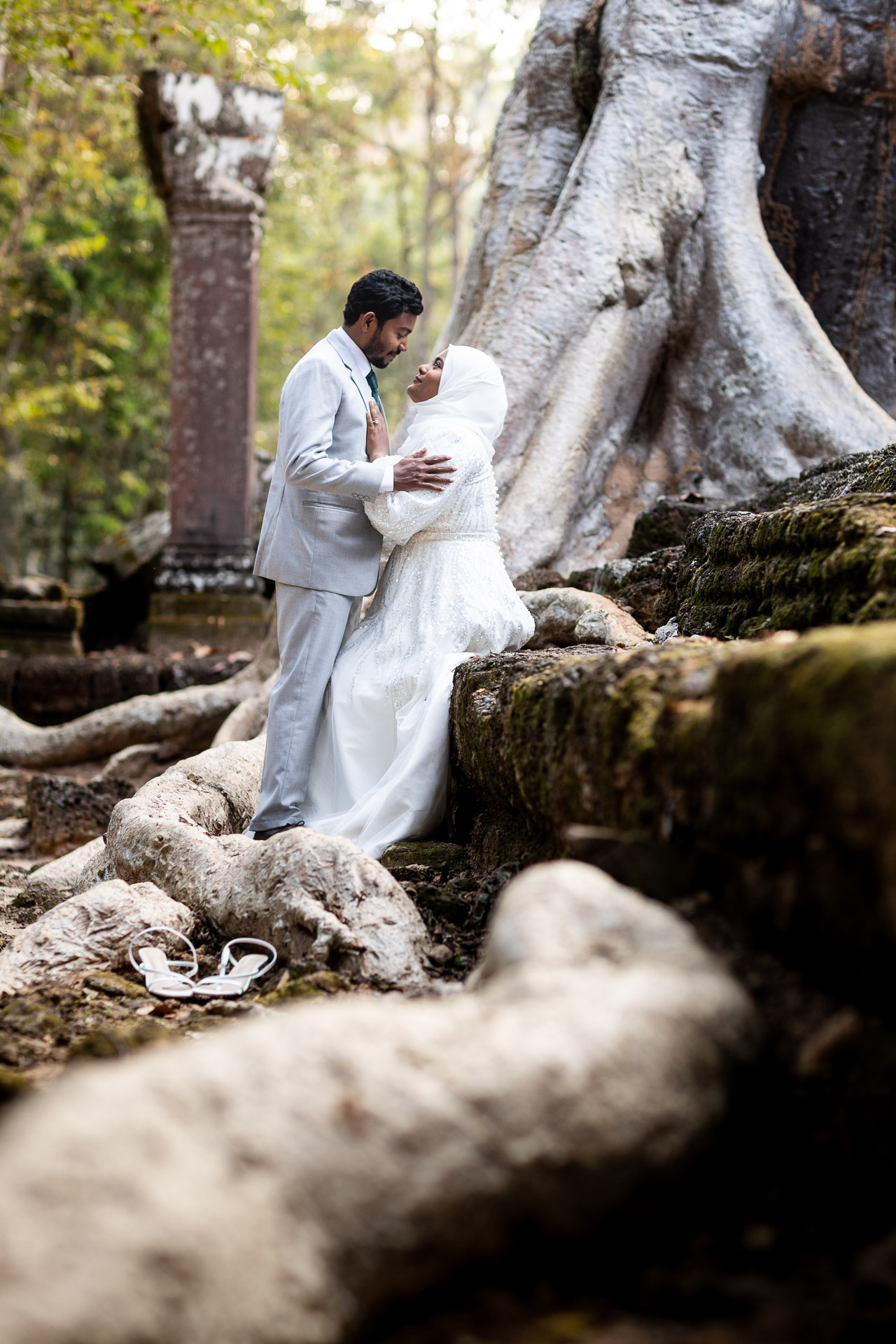 Wedding Photography in Angkor