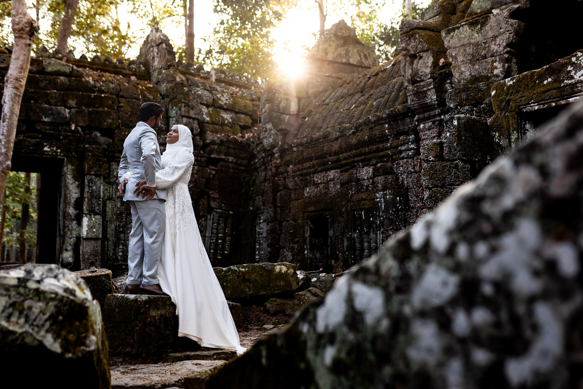 Wedding in Angkor