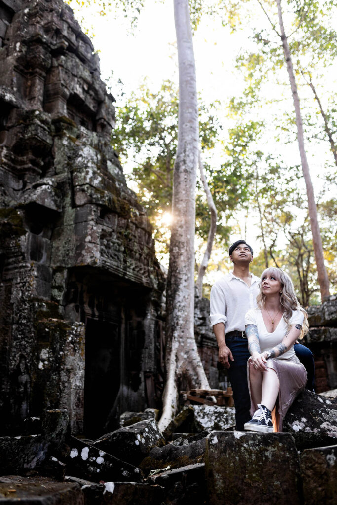 Angkor Wat Couple Photoshoot